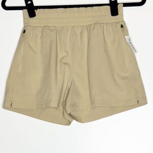 New Old Navy High-Waisted StretchTech Zip-Pocket Performance Shorts Girls 10-12